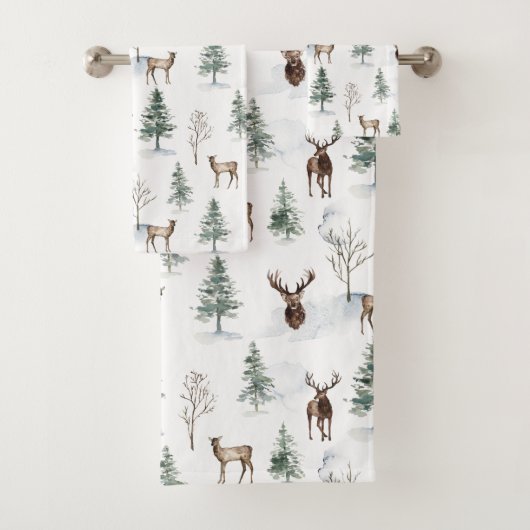 Rustieke nek van de Bossen Bos Bad Handdoek (Insitu)