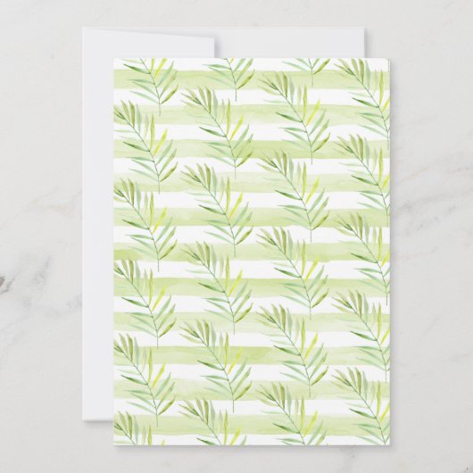 Rustieke Neutral Lion Baby shower Invitation Kaart (Achterkant)