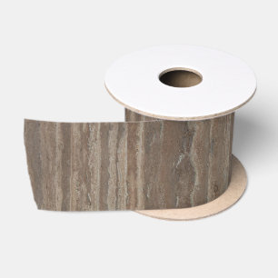 Rustieke Neutrale Aarde Tone Grijs Beige Bruin Mar Satijnen Lint