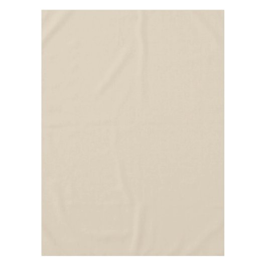 Rustieke Neutrale Beige Boerderij Kerstmis Tafelkleed (Voorkant)