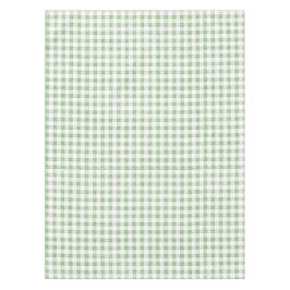 Rustieke Neutrale Sage Gingham Plaid Tafelkleed