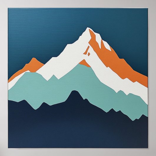 Rustieke Nursery Decor Minimalisme Kunstposter Poster (Voorkant)