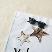 Rustieke Oceaan | Zeester Strandhanddoek Strandlaken (In situ)