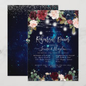 Rustieke Oefenavondmaal Mason Potten Lichtslingers Kaart (Voorkant / Achterkant)