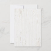 rustieke olijftak Katholiek Eerste Communie Invit Kaart (Achterkant)