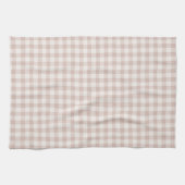 Rustieke onvolmaakte Gingham geruite boerderij Cas Theedoek (Horizontaal)