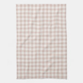 Rustieke onvolmaakte Gingham geruite boerderij Cas Theedoek (Verticaal)