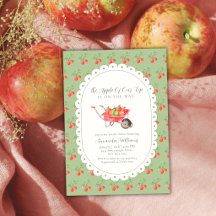 Rustieke Oogst Appel Van Onze Ogen Baby Shower 