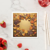 Rustieke oogst: kransoogst servet (Insitu)