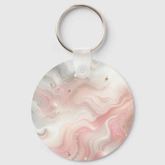 Rustieke Oranje Monarch Vlinder met Gezegde Sleutelhanger (Achterkant)