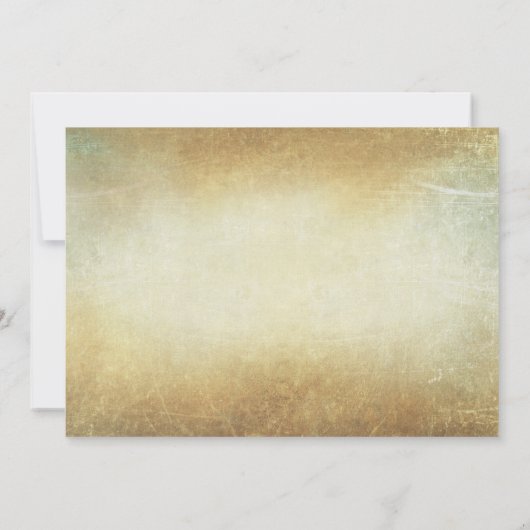 Rustieke oude boom & string lichten bruiloft uitno kaart (Achterkant)