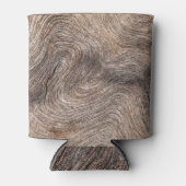 Rustieke oude hout, getextureerde achtergrond blikjeskoeler (Voorkant)