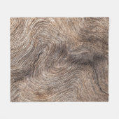 Rustieke oude hout, getextureerde achtergrond fleece deken (Voorkant (Horizontaal))