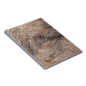 Rustieke oude hout, getextureerde achtergrond notitieboek (Rechterzijde)