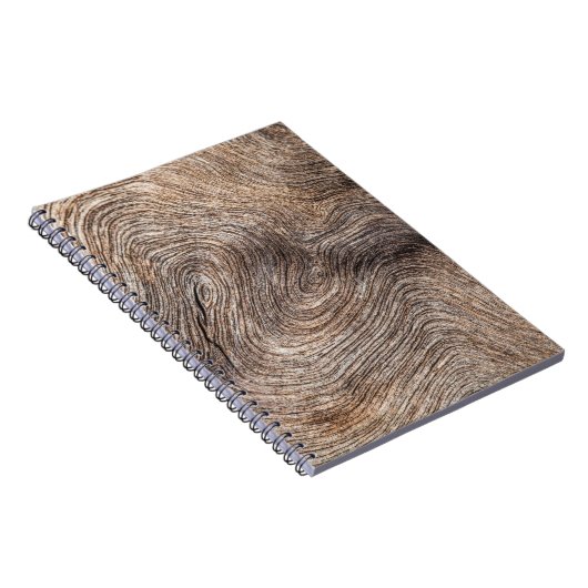 Rustieke oude hout, getextureerde achtergrond notitieboek (Rechterzijde)