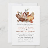 Rustieke Oude Laarzen Herfst Pompoen Boerderij Boh Kaart (Voorkant)