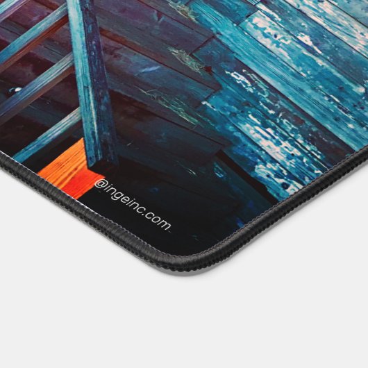 Rustieke Oude Landschuur,  Traditioneel Bureaumat (Hoek)