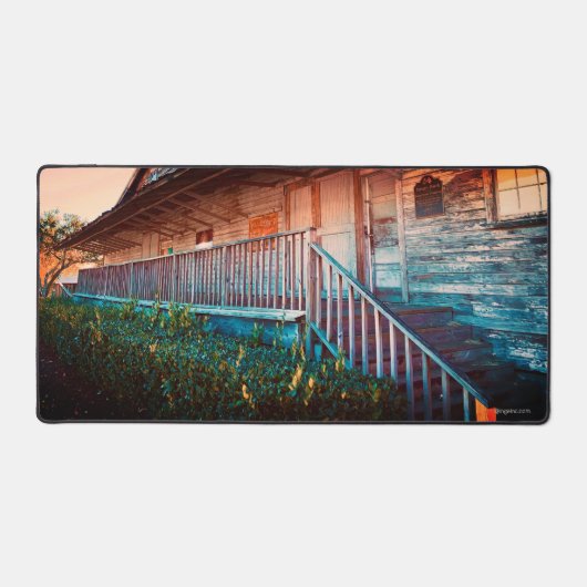 Rustieke Oude Landschuur,  Traditioneel Bureaumat (Voorkant)