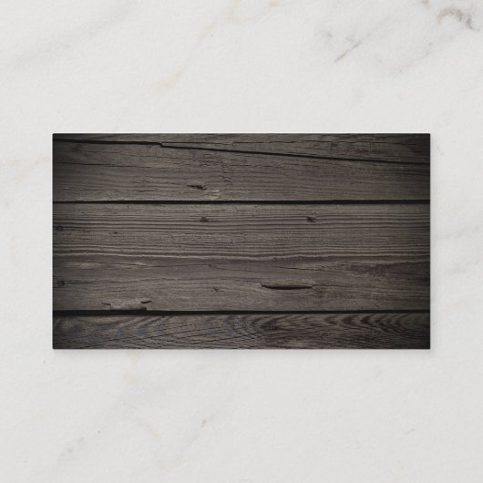 Rustieke oude schuur hout bloemen informatiekaartje (Achterkant)