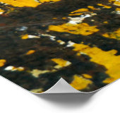 Rustieke oude staal, getextureerde achtergrond. poster (Hoek)