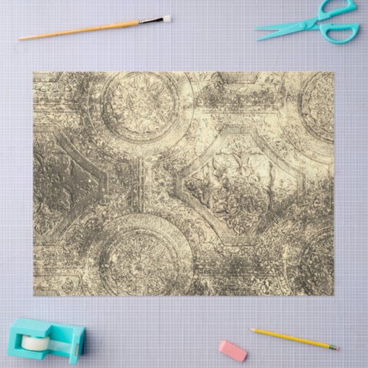 Rustieke Oude Wereld Decoupage Tissuepapier (Craft)