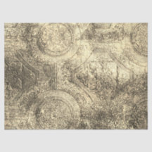 Rustieke Oude Wereld Decoupage