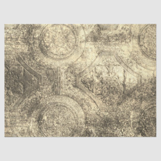 Rustieke Oude Wereld Decoupage Tissuepapier