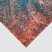 Rustieke Oude Wereld in Sangria Decoupage Tissuepapier (Detail)