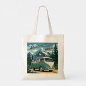 Rustieke Outdoor Adventure Gift Tote Bag (Achterkant)