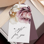 Rustieke overvloed bloemengeschenk voor u cadeaulabel<br><div class="desc">Verwen uw gast met geschenken en afhaalmaaltijden versierd met een prachtig vrouwelijk geschenk label. Elegant handgeschreven script omschrijft "een cadeau voor jou" in een prachtige stijl. U wilt een voorraad van deze labels bij de hand houden voor speciale gelegenheden en feesten.</div>