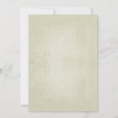 rustieke OWL paar bruids douche uitnodiging (Achterkant)