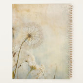 Rustieke Paardenbloemen Planner (Achterkant)
