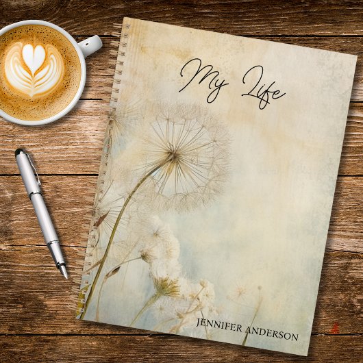 Rustieke Paardenbloemen Planner