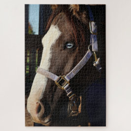 Rustieke Paardenfotografie Puzzel- Originele Foto Legpuzzel
