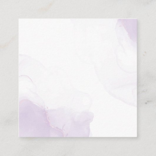 Rustieke paarse bloemen in Mason Jar bruiloft deta Informatiekaartje (Achterkant)