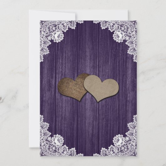 Rustieke Paarse hout metselaar pot zonnebloem brui Kaart (Achterkant)