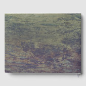 Rustieke Paarse Lilacs bruiloft Gastenboek (Achterkant)