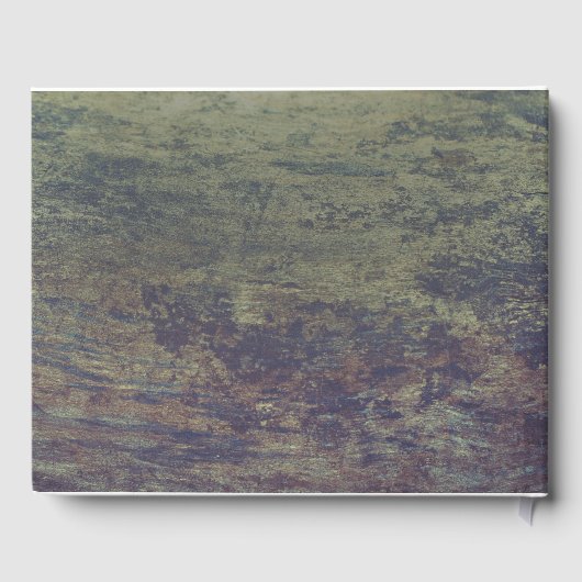 Rustieke Paarse Lilacs bruiloft Gastenboek (Achterkant)