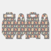 Rustieke Paastafel Cadeaudoos – Donkere Bloemen Ei Bedankdoosjes (Ongevouwen)