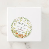 Rustieke Paddestoelen & Groen Dank u Woodland Bedankjes Labels (In situ)