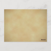 Rustieke Paisley Welkom op onze bruiloft Briefkaart (Achterkant)