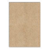 rustieke papieren bruiloft kaart (Achterkant)