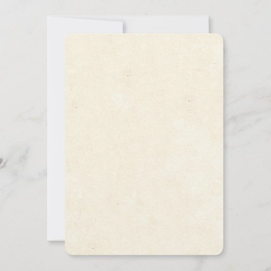 Rustieke Paradijs Waterverf Wijngaard Bruiloft Kaart (Achterkant)