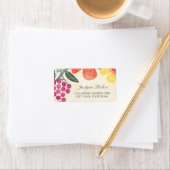 Rustieke Paradise Adresetiketten Etiket (Insitu)