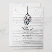 Rustieke Pastel Bloem Terrarium Tuin Bruiloft