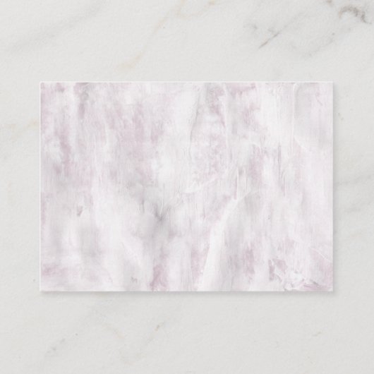 Rustieke Pastel Botanics bruiloft receptie kaart (Achterkant)