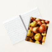 Rustieke Pastel Kleurrijke Herfst Apple Orchard Oo Notitieboek (Binnen)