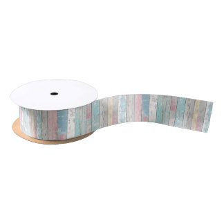 Rustieke Pastelkleurige Houten Lint