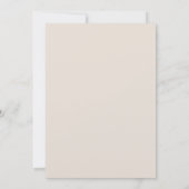 rustieke pastelweide Wildflower Garden Kaart (Achterkant)