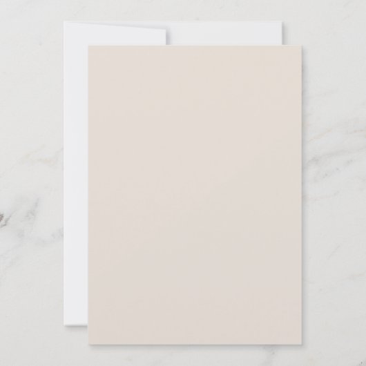  rustieke pastelweide Wildflower Garden Kaart (Achterkant)